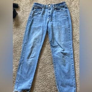 Garage mom jeans medium wash